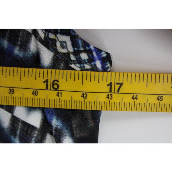 Karen Kane A Dress Womens Multicolor Sleeveless Geometrical Pattern Size Medium - Picture 6 of 7